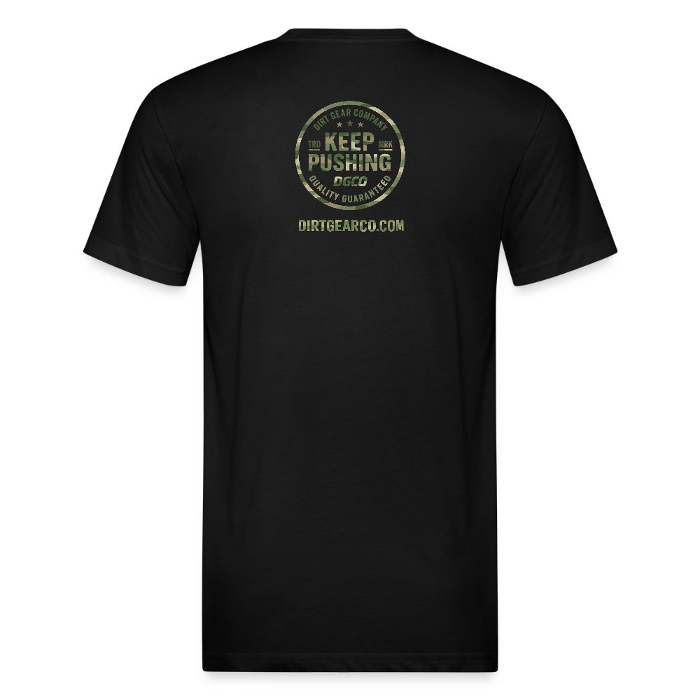 CAMO OG FLAG BLACK T (spreadconnect) - black