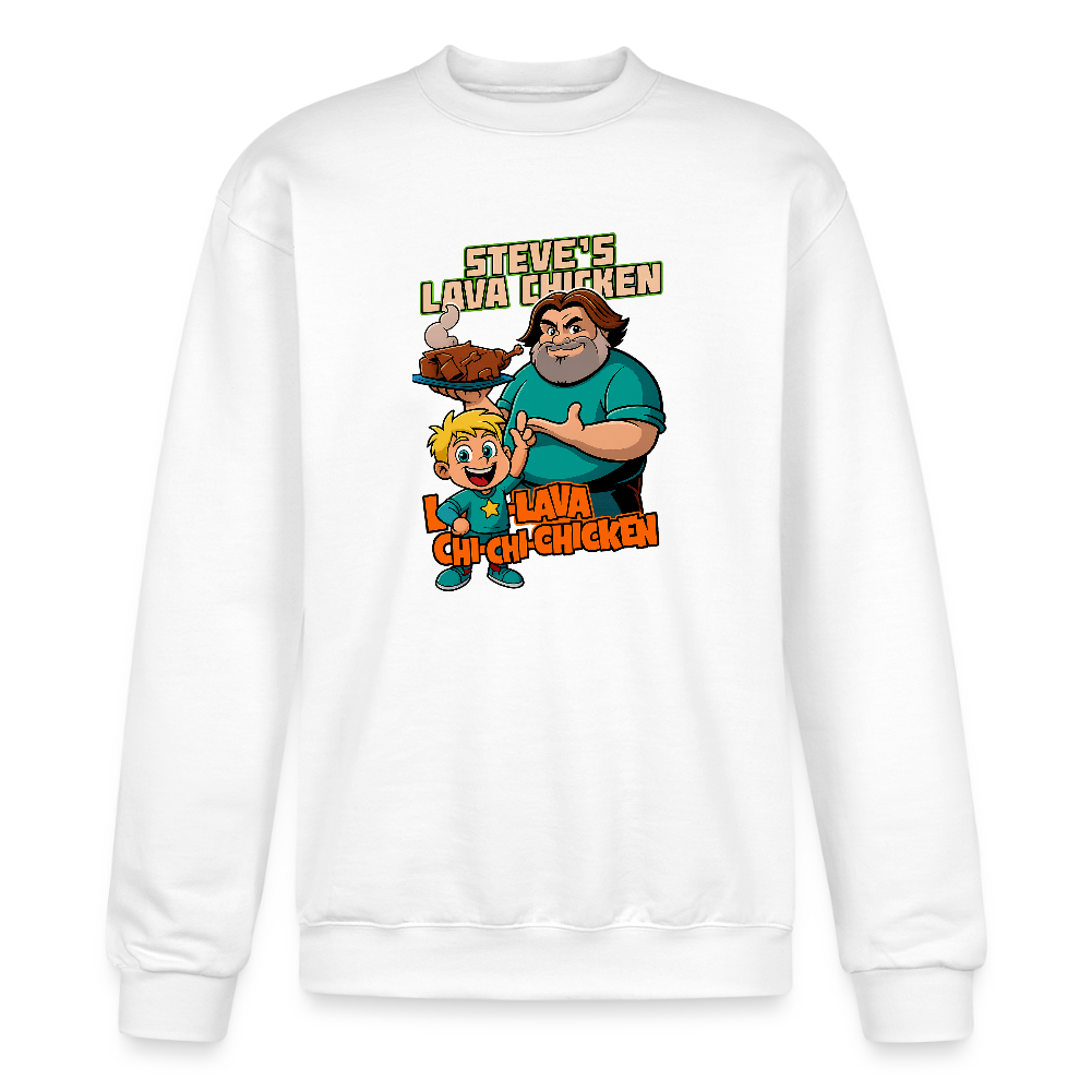 Champion Unisex Powerblend Sweatshirt - white