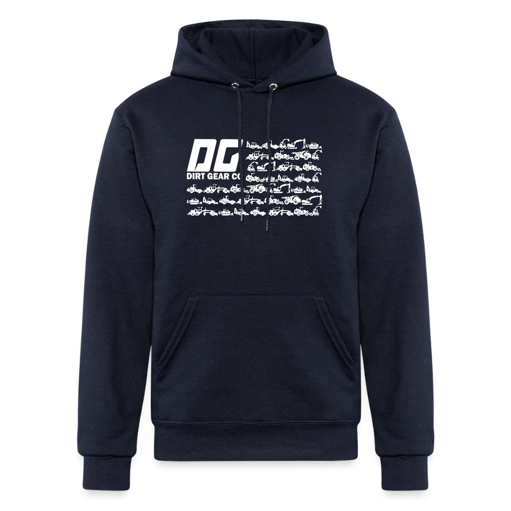 o g gear pullover DG FLAG NAVY HOODIE