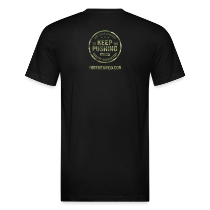 CAMO OG FLAG BLACK T (spreadconnect) - black