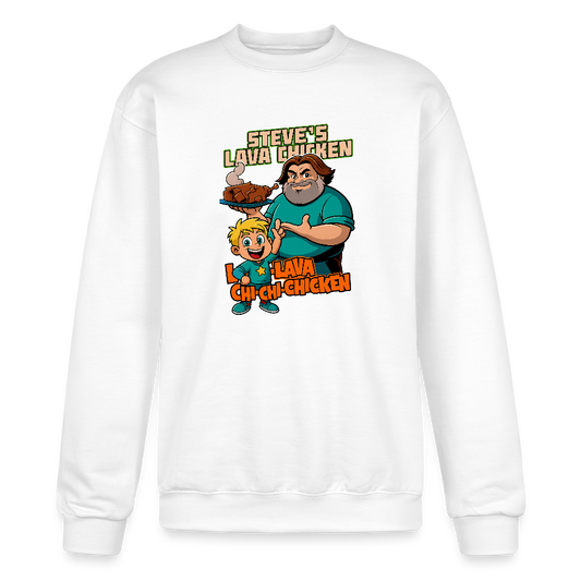 Champion Unisex Powerblend Sweatshirt - white