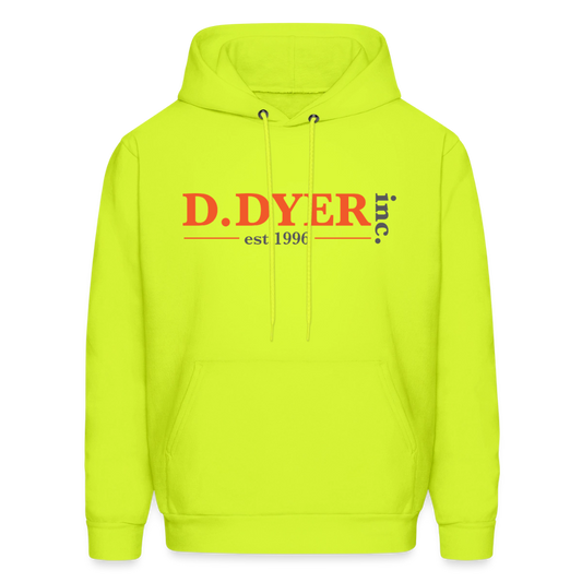 Men's Hoodie - safety green