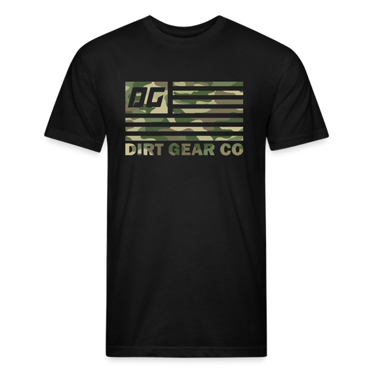 CAMO OG FLAG BLACK T (spreadconnect) - black