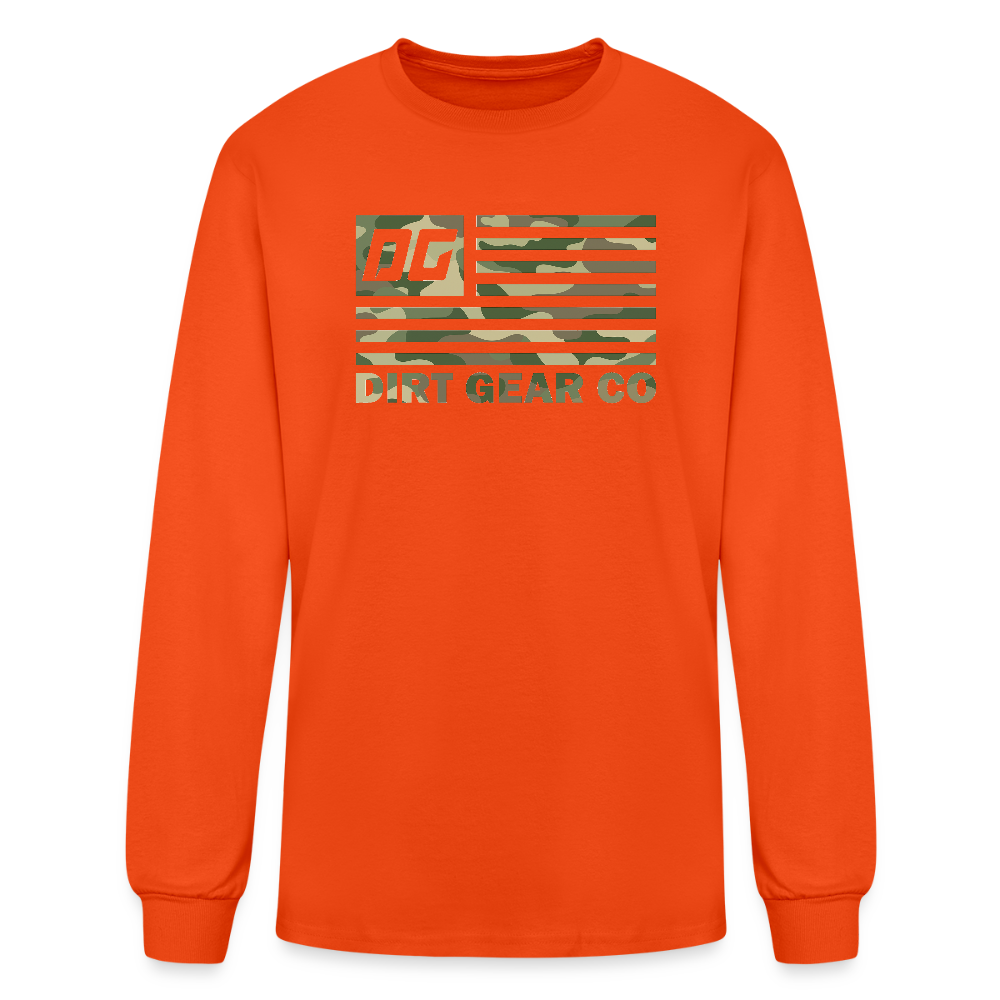 Men's Long Sleeve T-Shirt - orange